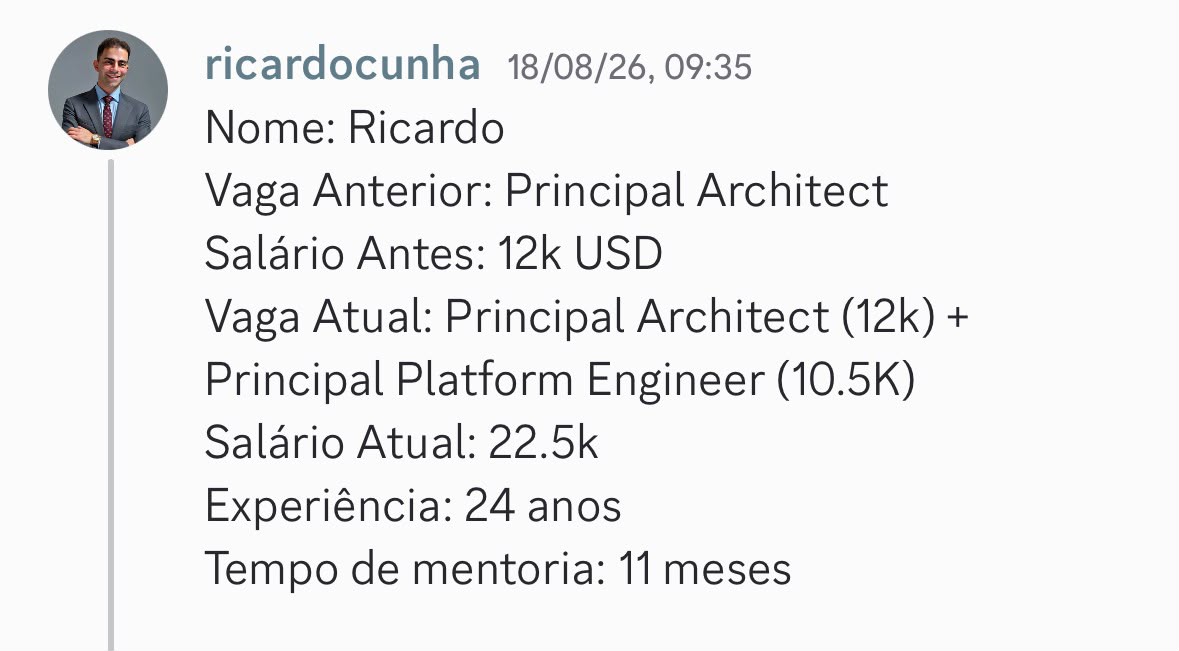 Relato do aluno Ricardo Cunha